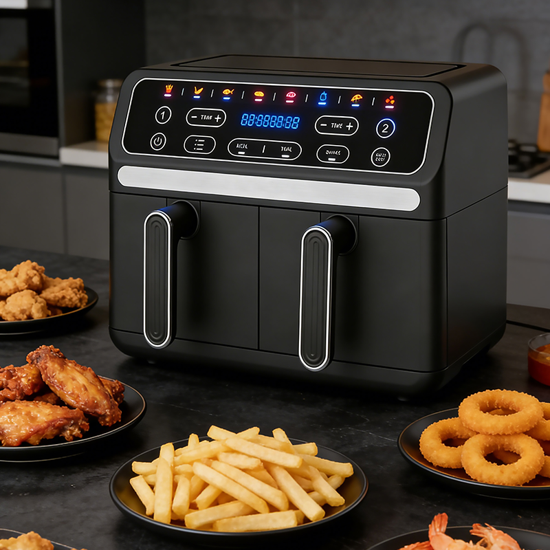 SPZTJK Dual Basket Air Fryer