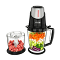 Multifunctional Home Kitchen Food Processor-2L Electric Chopper+0.6L Baby Food Maker