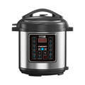 10-in-1 Electric Pressure Cooker 12-Speed Settings, 1000W Stainless Steel Multi-Function Rice Cooker with Digital Display