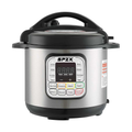 6-in-1 Electric Pressure Cooker, 1000W Stainless Steel Multi-Function Rice Cooker with Digital Display