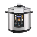 6-in-1 Electric Pressure Cooker, 1000W Stainless Steel Multi-Function Rice Cooker with Digital Display