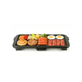 Smokeless Electric Grill | Indoor Grill with Removable Non-Stick Plate, 1700W, Portable BBQ Grill, Electric Griddle, Stainless Steel, Dishwasher Safe