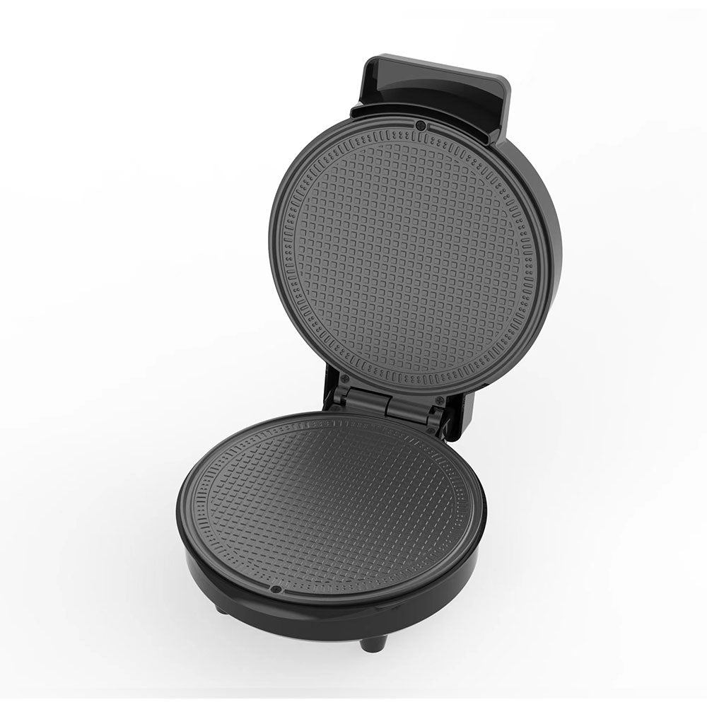 Multi‑Plate Electric Waffle Maker, Interchangeable Non‑Stick Plates for Waffle, Donut, Cake Pop, Compact Round Breakfast Machine with Power Indicator Lights for Home Kitchen, Brunch & Holiday Dessert Making