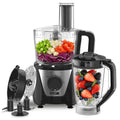 Food Processors, Electric Food Chopper with Meat Grinder & Vegetable Chopper - 2 Bowls (12.5 Cup+12.5 Cup)