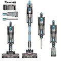 Vacuum Cleaners for Home, 45KPa, 6-in-1 Rechargeable Powerful Handheld Vacuum Cleaner/High Suction/Detachable Battery, Running Time 45 Minutes, 50.5oz Dust Cup, LED Brush, Vacuum Cleaners for Home, Hardwood Floor, Carpet And Pet Hair