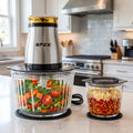 Multifunktionaler Küchen-Food-Processor – 3-Liter-Elektrohäcksler + 0,6-Liter-Babynahrungszubereiter