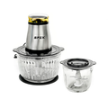 Multifunctional Home Kitchen Food Processor-3L Electric Chopper + 0.6L Baby Food Maker