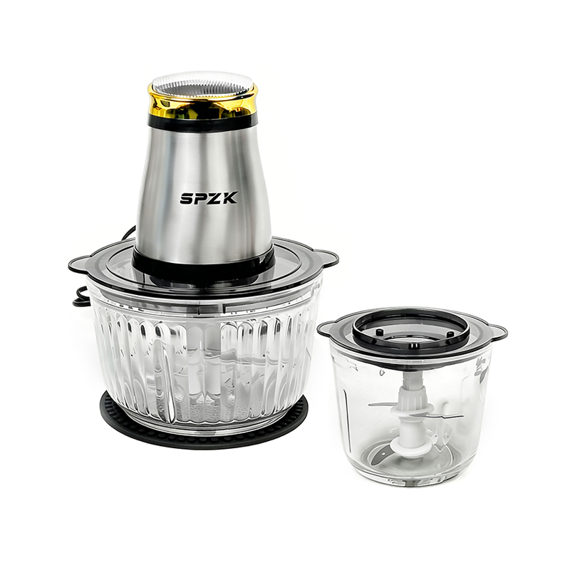 Multifunctional Home Kitchen Food Processor-3L Electric Chopper + 0.6L Baby Food Maker