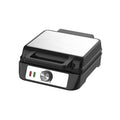 Electric Waffle Maker Machine with Adjustable Temperature Control, Non‑Stick 4‑Slice Waffle Iron, Indicator Lights, Compact Countertop Waffle Grill for Breakfast, Family Gathering, Home Kitchen Dessert Making