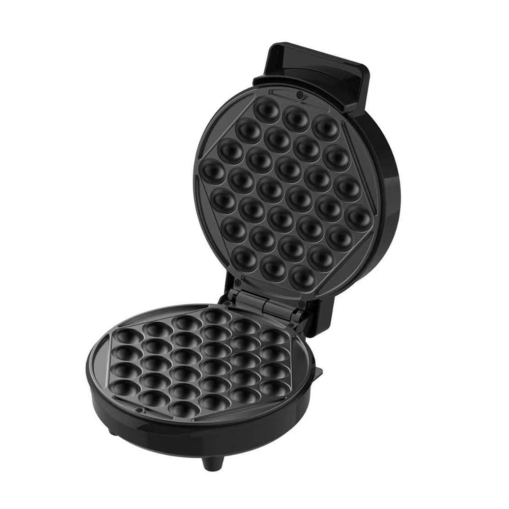 Multi‑Plate Electric Waffle Maker, Interchangeable Non‑Stick Plates for Waffle, Donut, Cake Pop, Compact Round Breakfast Machine with Power Indicator Lights for Home Kitchen, Brunch & Holiday Dessert Making